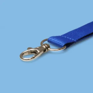 RPET Lanyard - 20mm, plain Recycled Plastic Lanyards - Blue