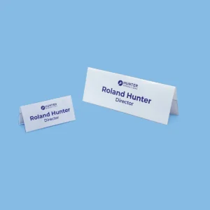 plastic place card holders