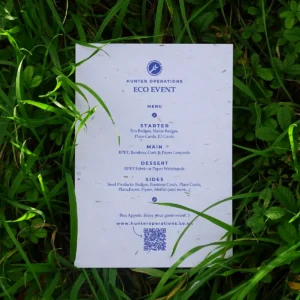 Seed Paper Printed Sheet - eco-friendly printed sheets