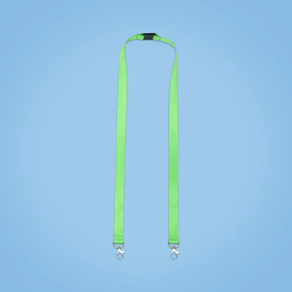 Double Hook Printed RPET Lanyards