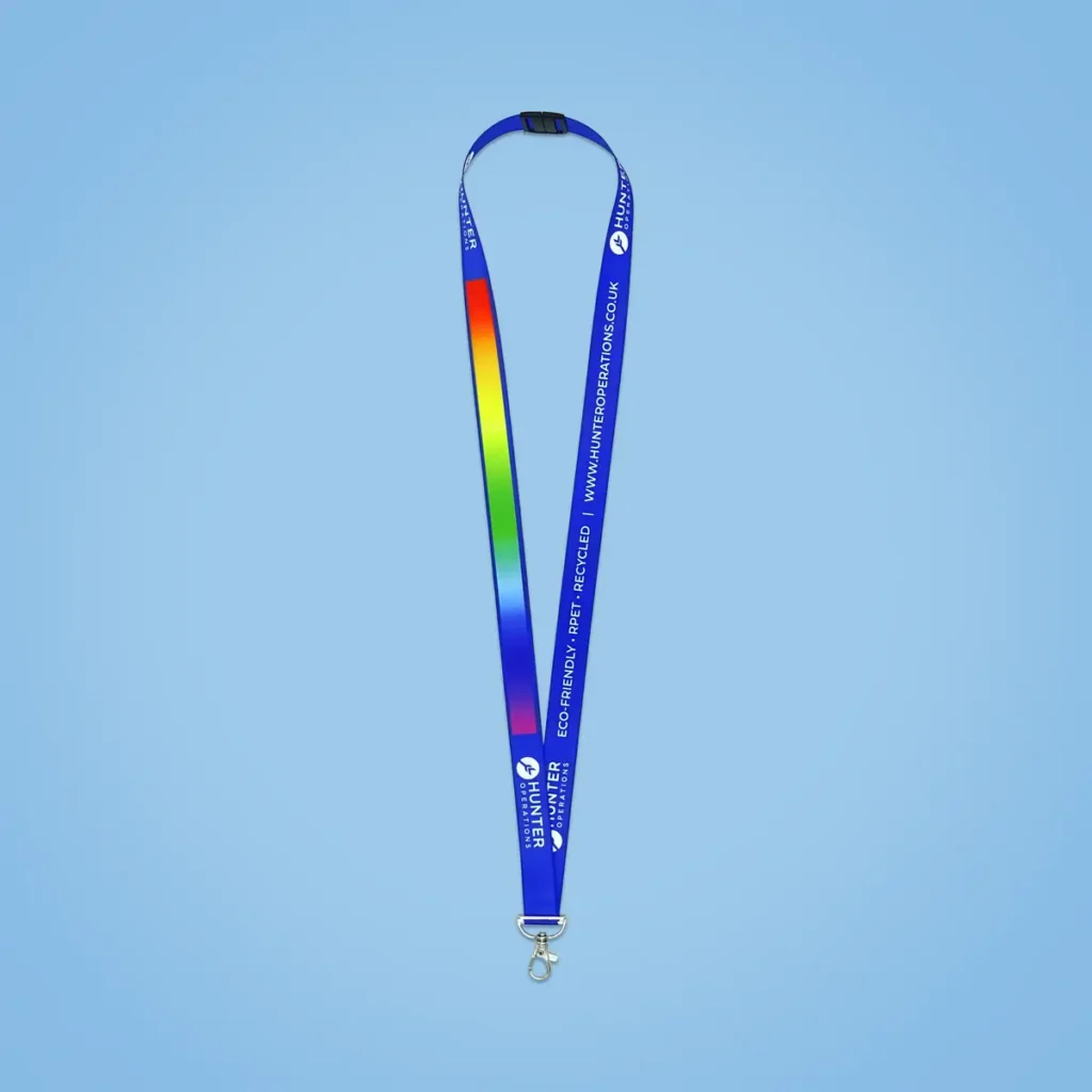 Eco-friendly Printed RPET Lanyards