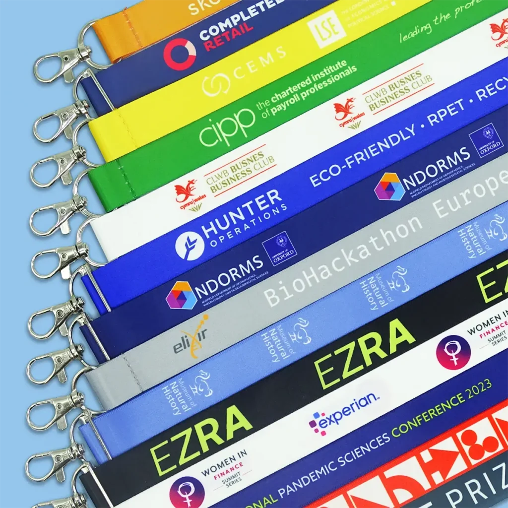 branded rpet lanyards
