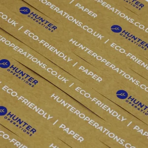 Branded paper lanyards