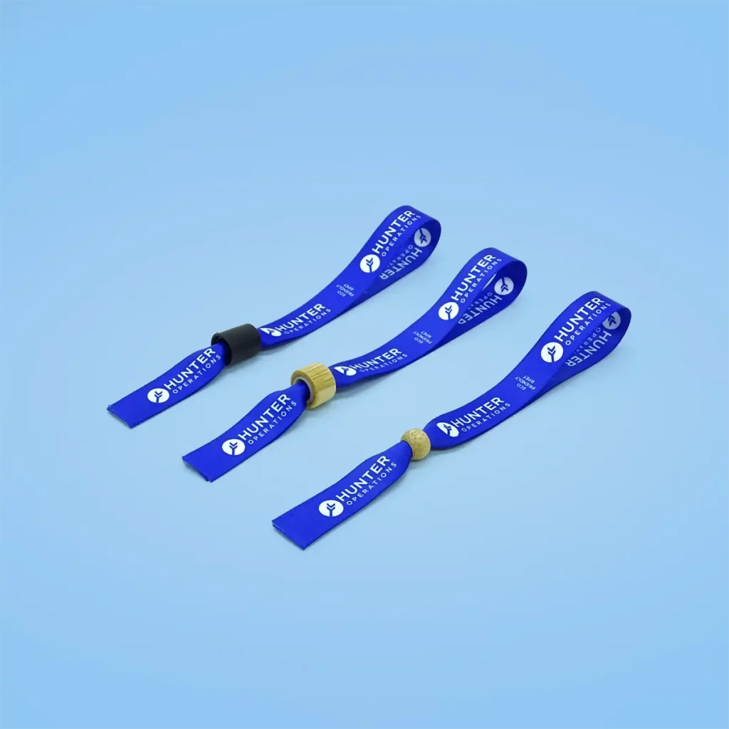 Eco-friendly RPET Printed Wristbands