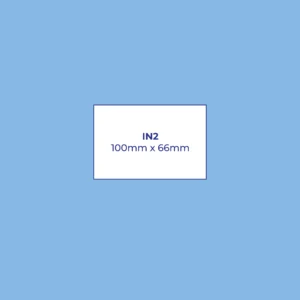 Large perforated badge inserts