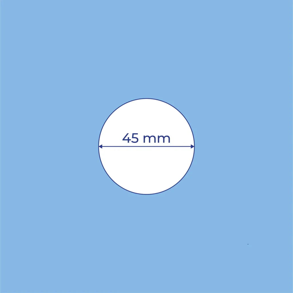 round eco friendly label