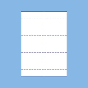 Extra large badge insert sheet