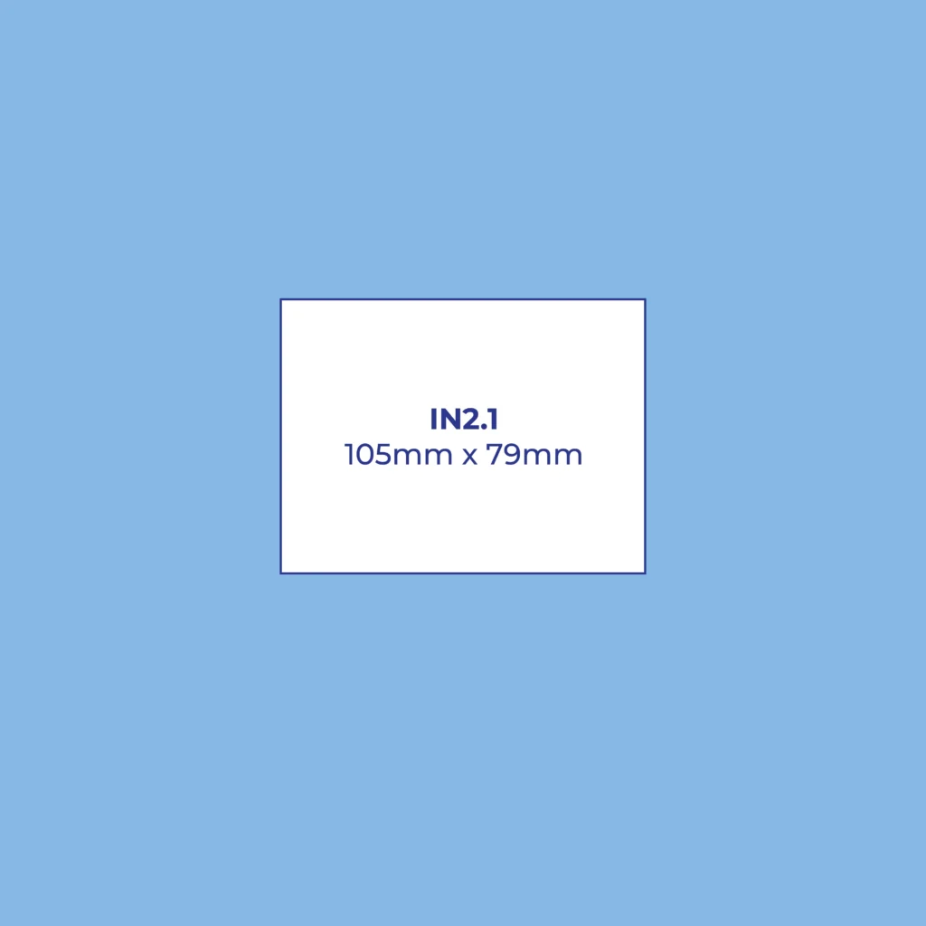 Extra large badge insert dimensions