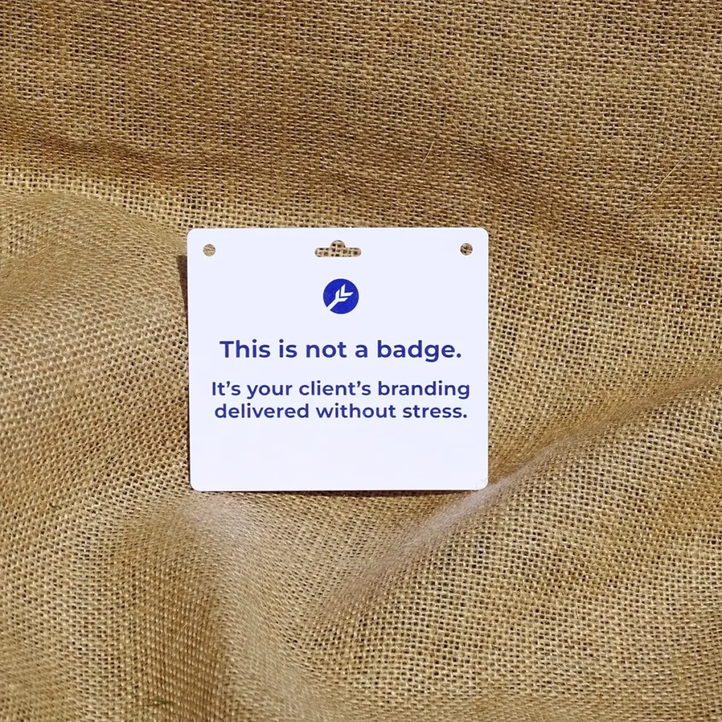 Eco card badge