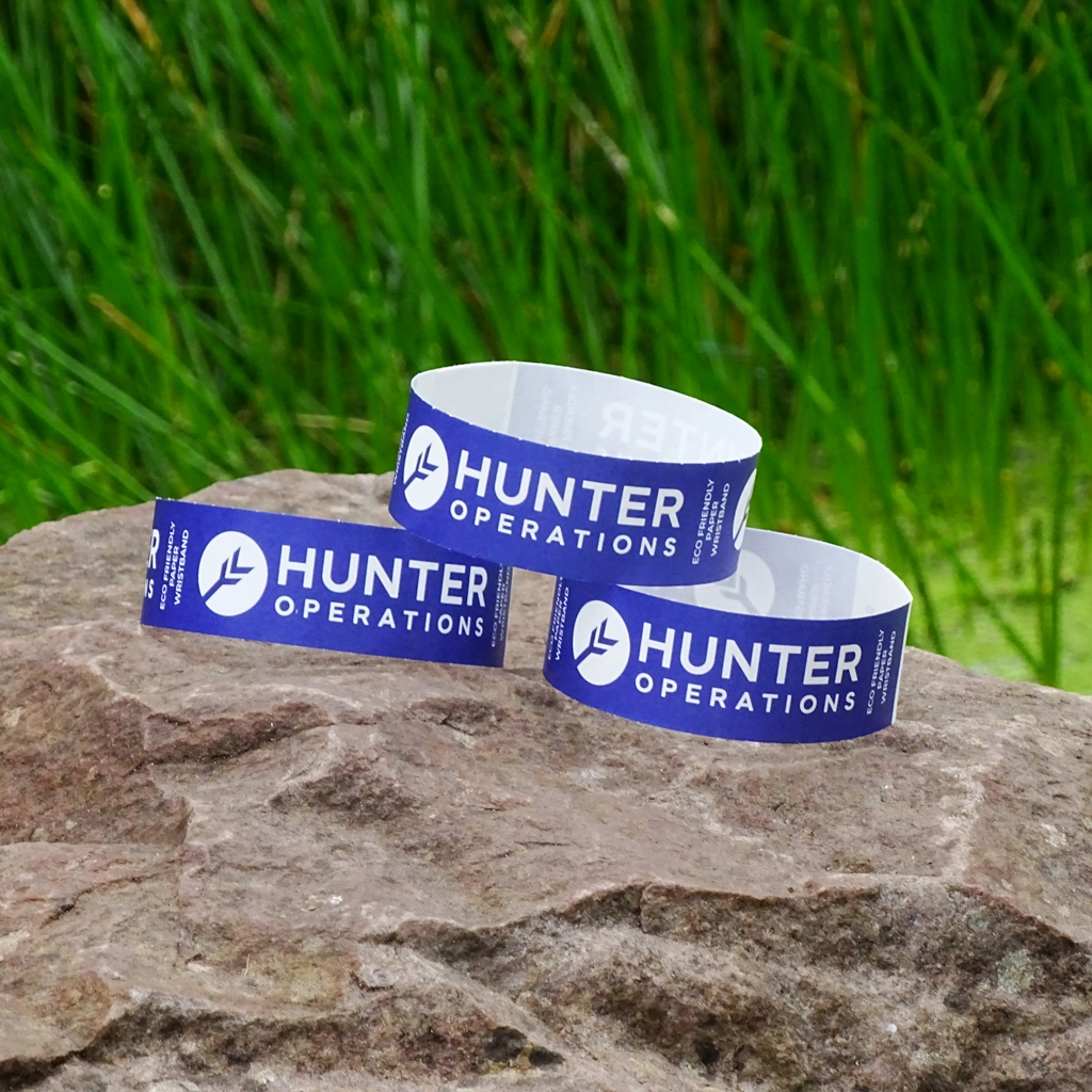 Sustainable Paper Wristbands